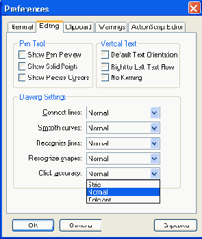  Editing  Preferences