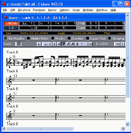     Score Edit