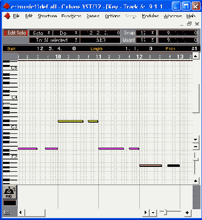 MIDI-запись и аранжировка в Cubase