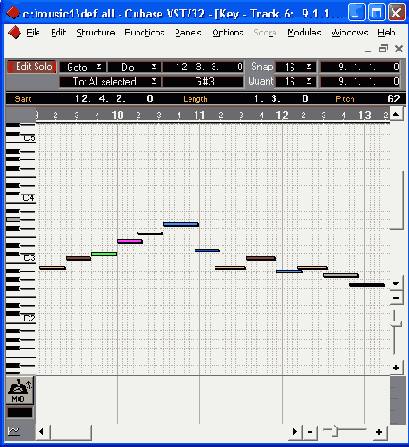 MIDI-запись и аранжировка в Cubase